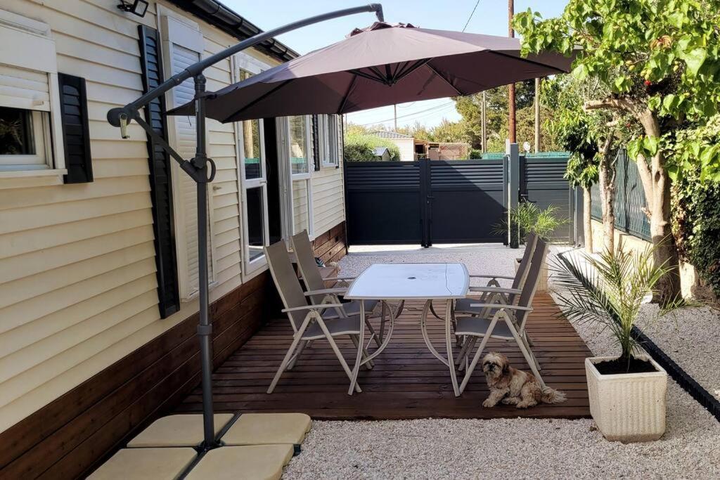 Mobil Home De Patricia Et Franck A Sigean Εξωτερικό φωτογραφία