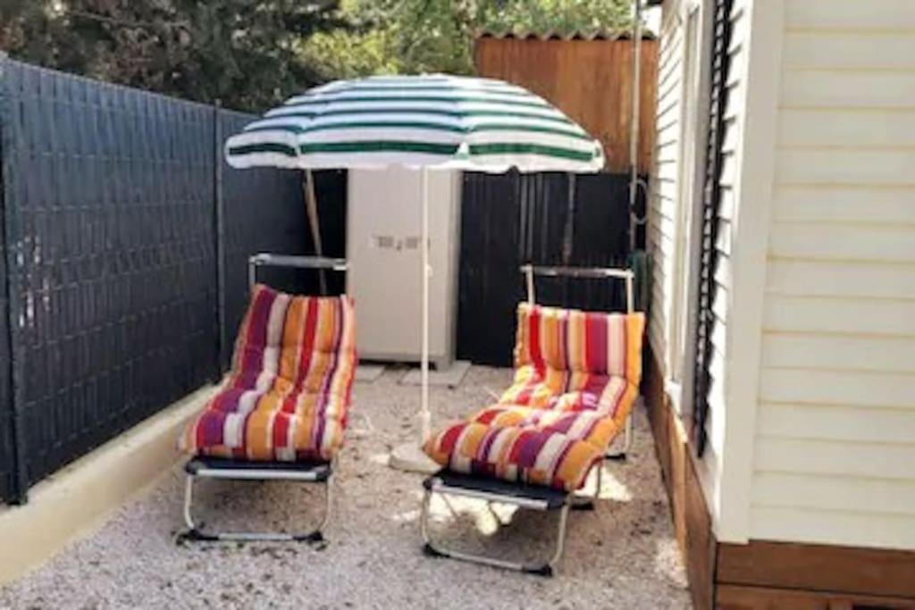 Mobil Home De Patricia Et Franck A Sigean Εξωτερικό φωτογραφία