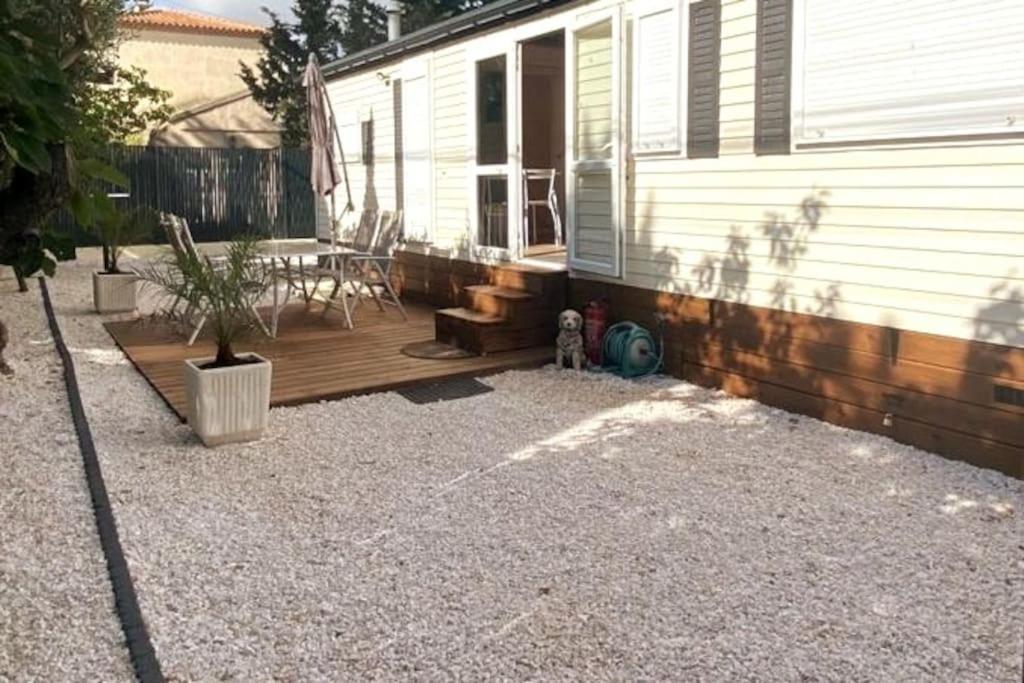 Mobil Home De Patricia Et Franck A Sigean Εξωτερικό φωτογραφία
